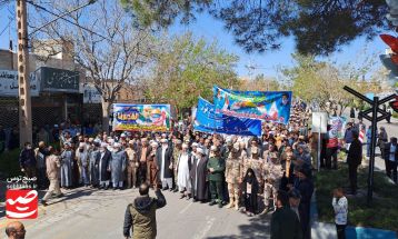 خروش انقلابی مردم تایباد در روز جهانی قدس