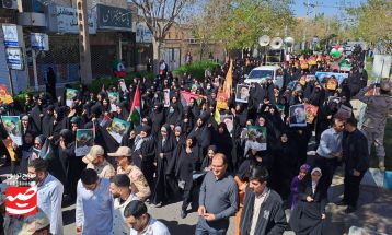 خروش انقلابی مردم تایباد در روز جهانی قدس