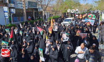 خروش انقلابی مردم تایباد در روز جهانی قدس
