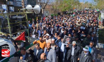 خروش انقلابی مردم تایباد در روز جهانی قدس