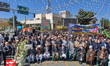 خروش انقلابی مردم تایباد در روز جهانی قدس
