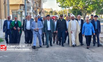 اقامه نماز عید فطر در سرخس