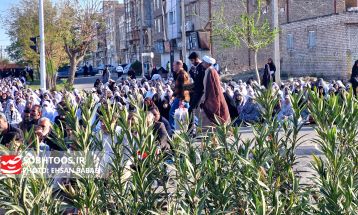 اقامه نماز عید فطر در سرخس