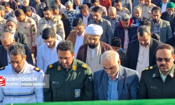 اقامه نماز عید فطر در سرخس
