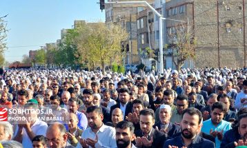اقامه نماز عید فطر در سرخس