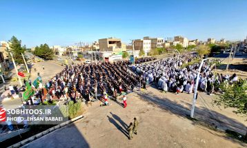 اقامه نماز عید فطر در سرخس