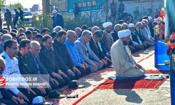 اقامه نماز عید فطر در سرخس