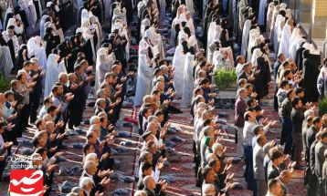 اقامه نماز عید سعید فطر در کاشمر