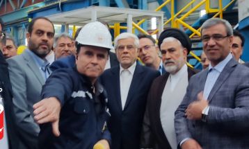 بزرگترین خط تولید تیرآهن شرق کشور در نیشابور