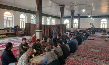 جهادگران بسیجی در روستای گرماب