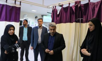 بازدید سرزده فرماندار تربت‌جام از بیمارستان سجادیه
