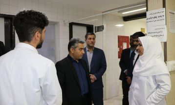 بازدید سرزده فرماندار تربت‌جام از بیمارستان سجادیه