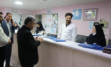 بازدید سرزده فرماندار تربت‌جام از بیمارستان سجادیه