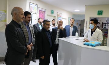 بازدید سرزده فرماندار تربت‌جام از بیمارستان سجادیه