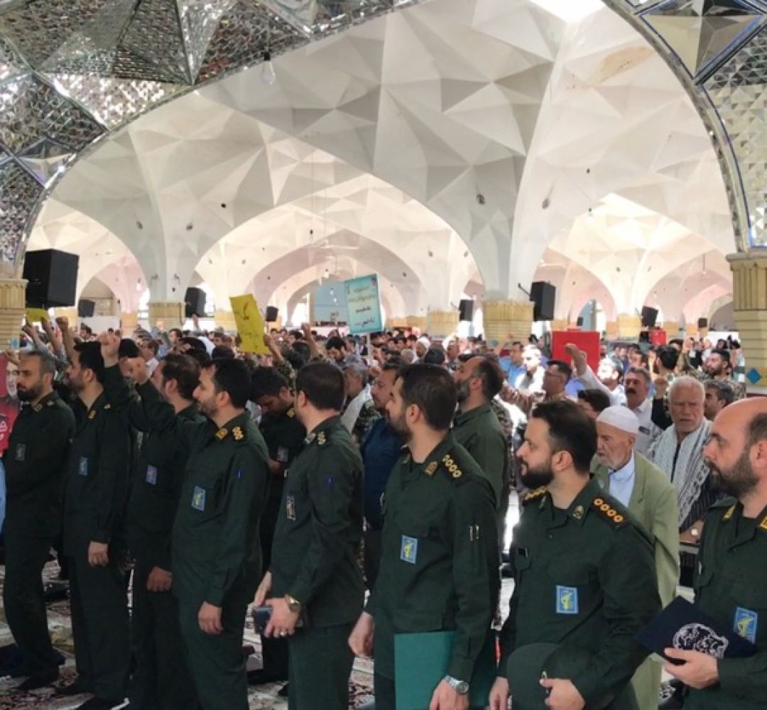 برگزاری گرامی‌داشت شهدای راه قدس در قوچان